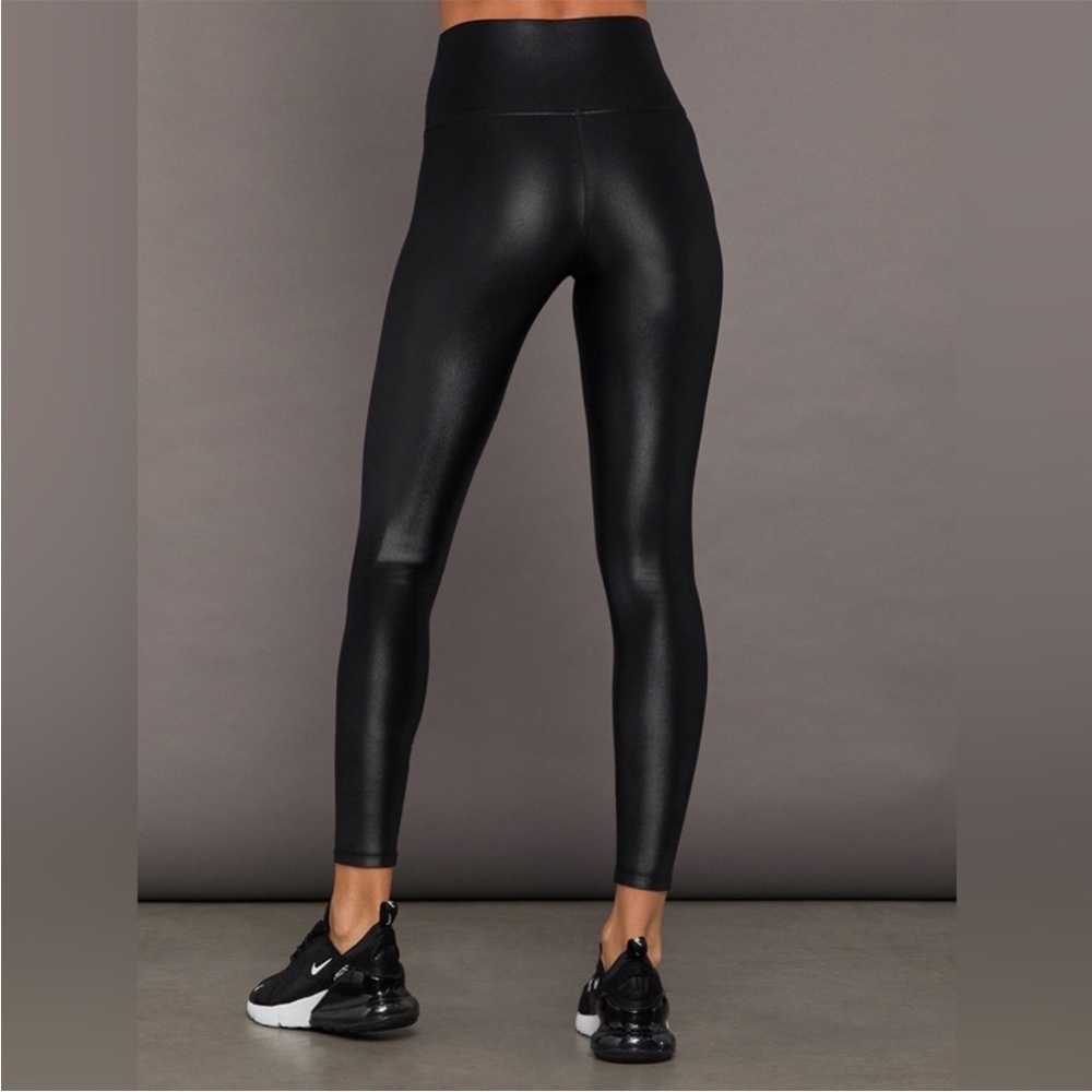 Carbon 38 Women's Black High-Waisted Leggings - Picture 4 of 7